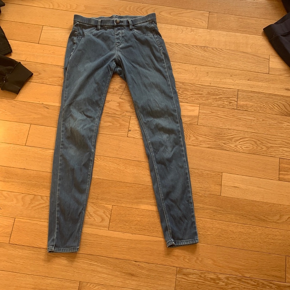 Blue jeggins